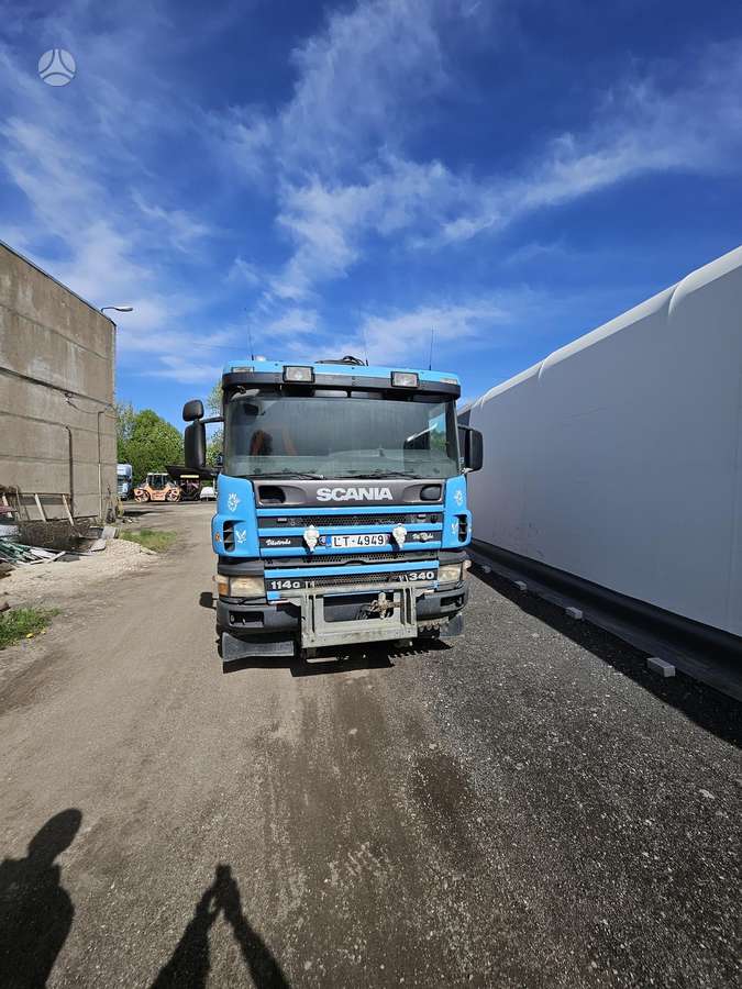 Scania 114, dumpers with crane