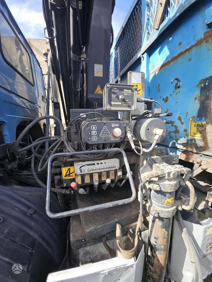 Scania 114, dumpers with crane