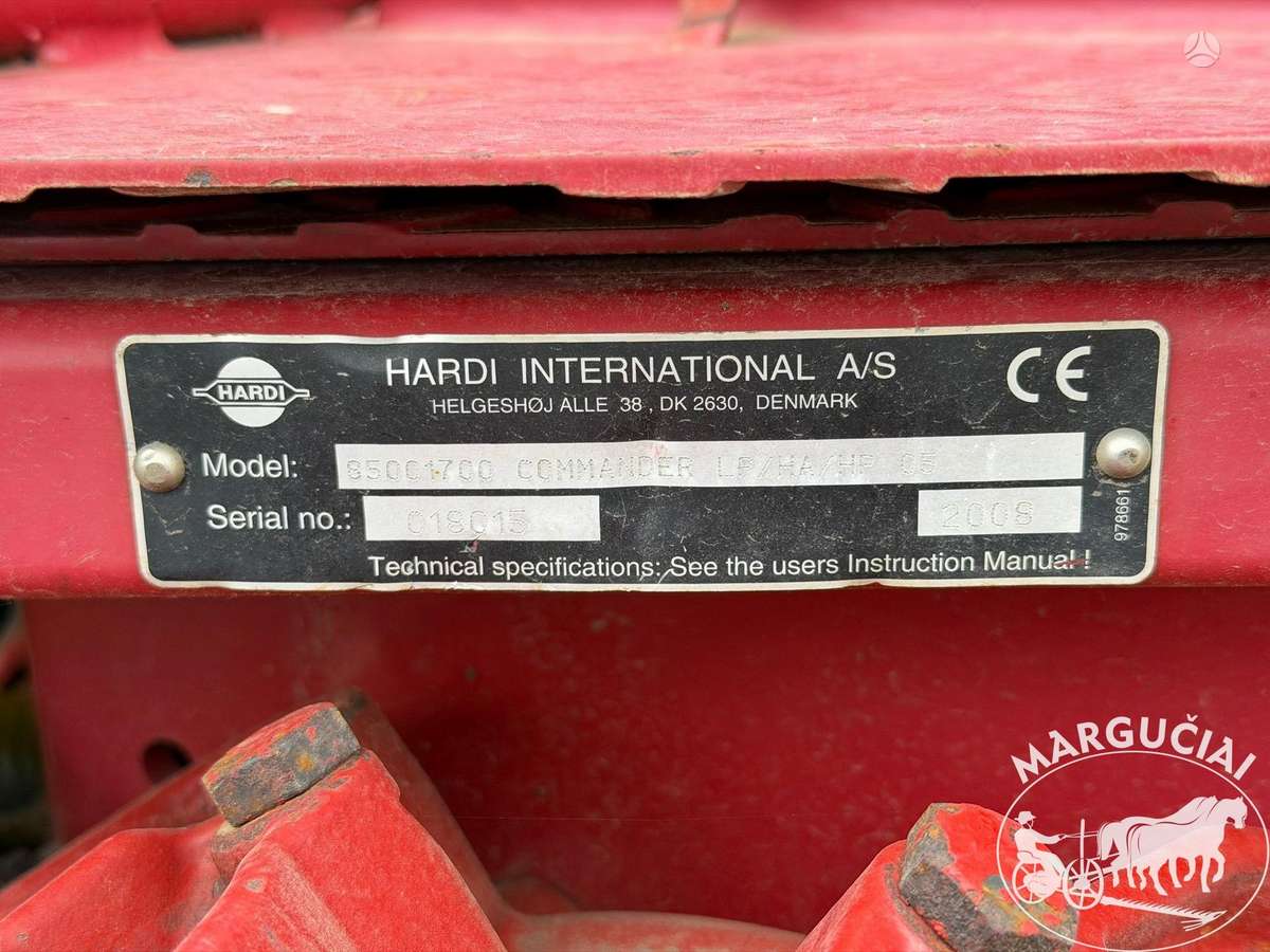Hardi Commander 4400i, 4400 ltr, 24, sprayers