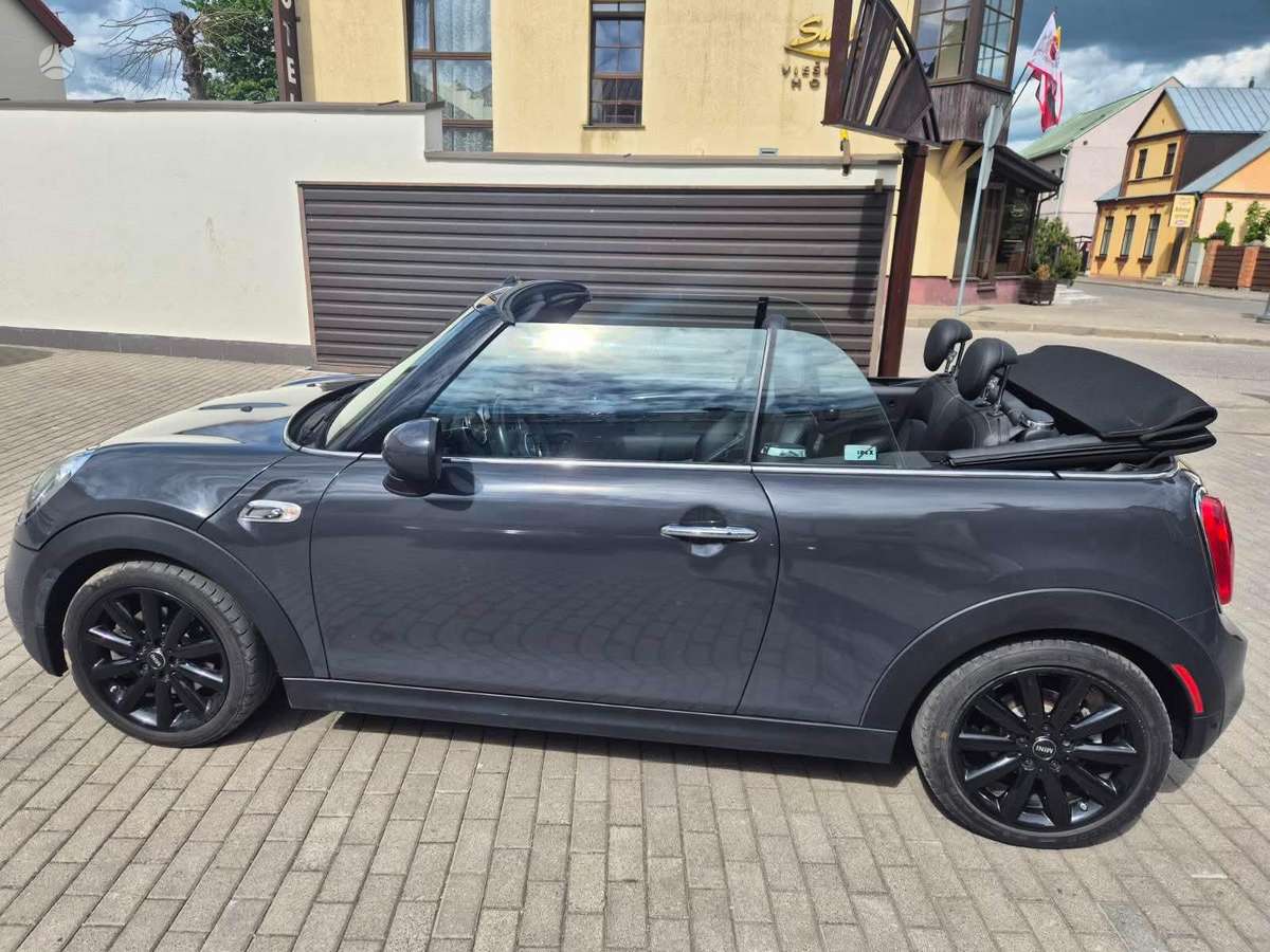 Mini Cooper S, 2.0 l., kabrioletas