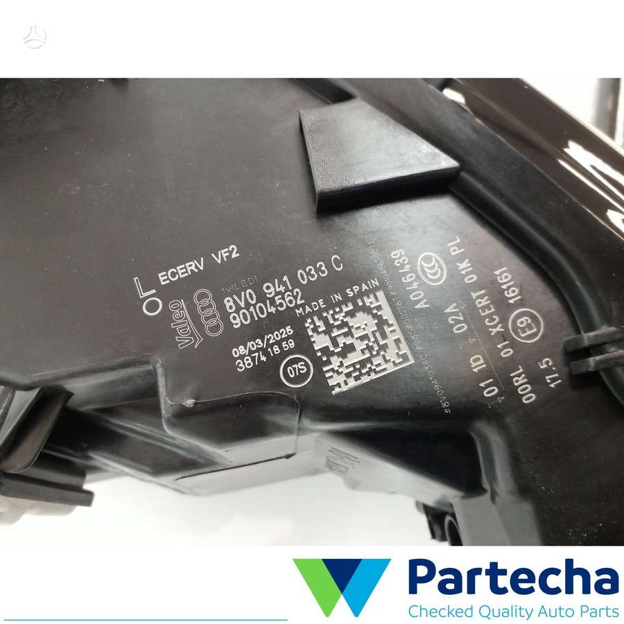 Audi A3, 8V0941033C, lights