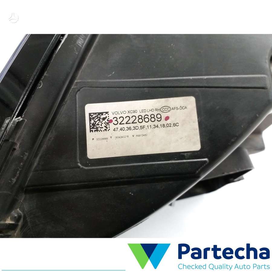 Volvo XC90, 31655157, фары