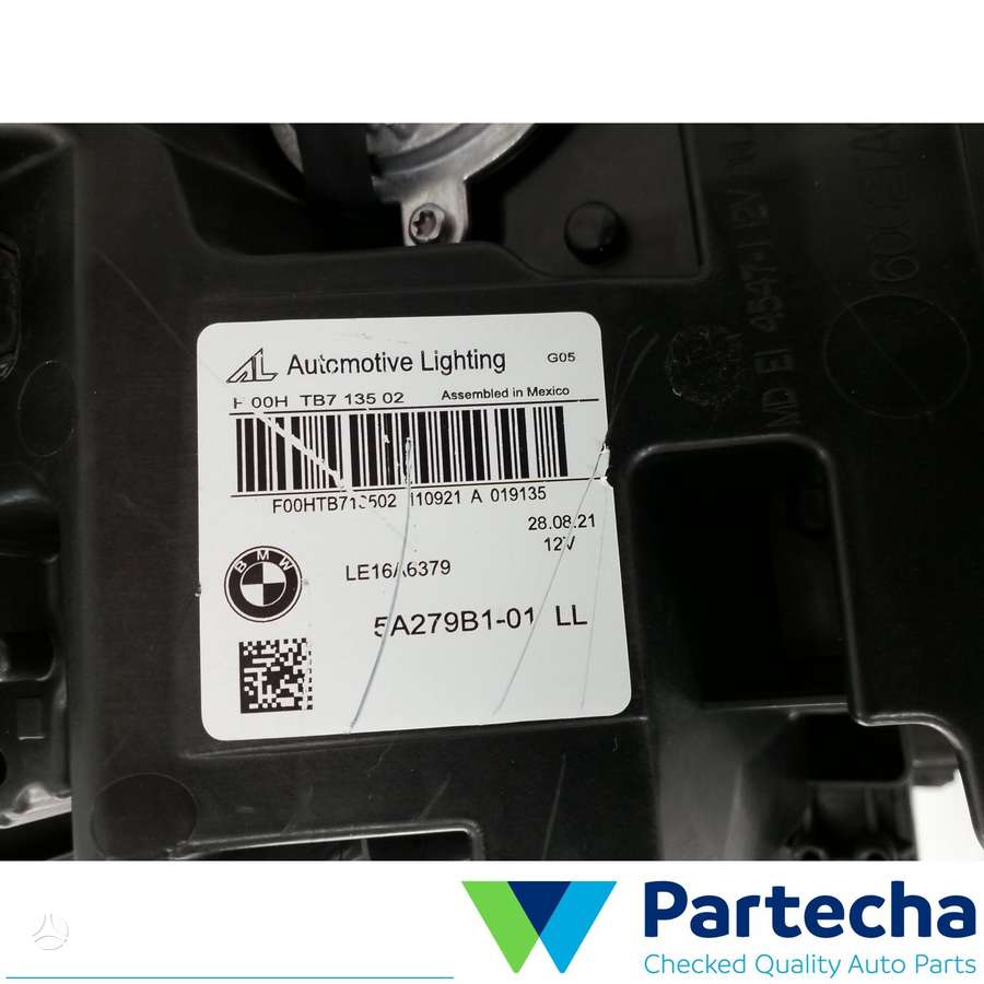 BMW X5, 5A279B1, lights