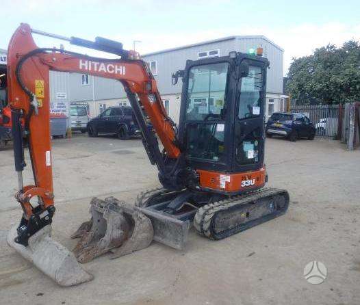 Hitachi ZX33U-6, мини-экскаваторы