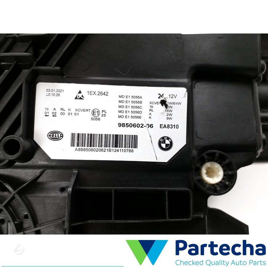 BMW 5 serija, 9850601, lights