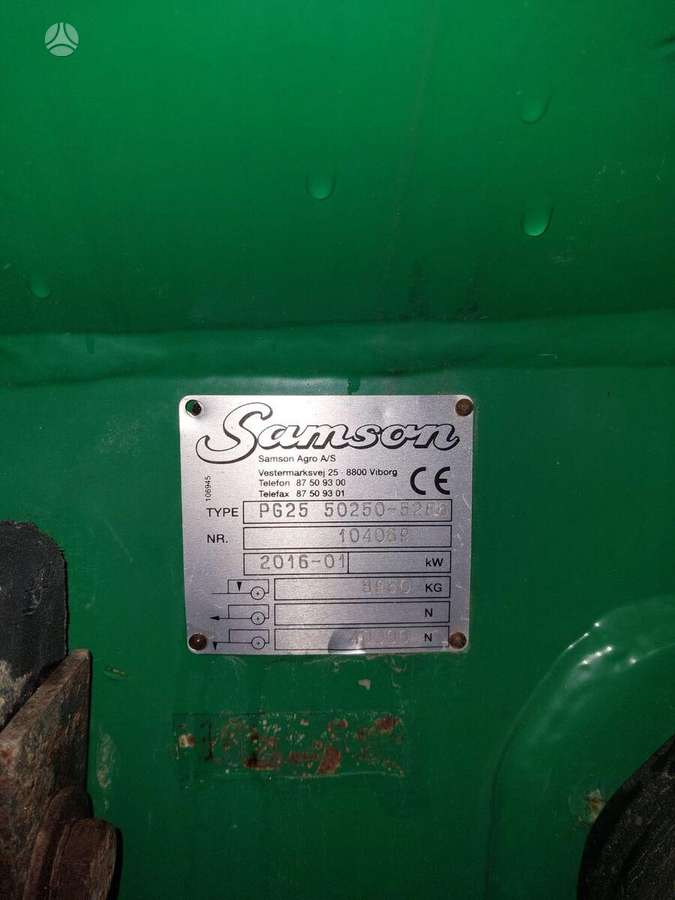 Samson PG25, spreaders