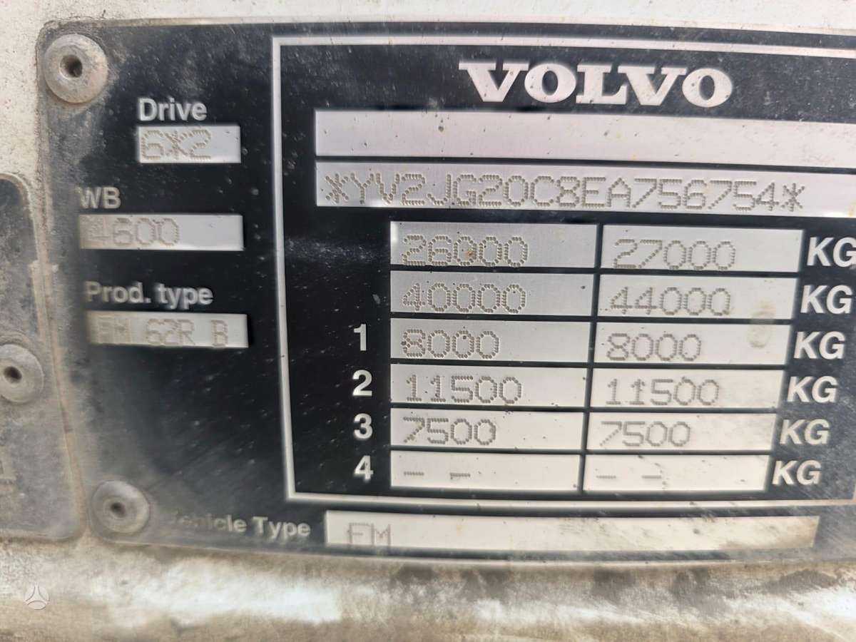 Volvo FH460 manual, шасси