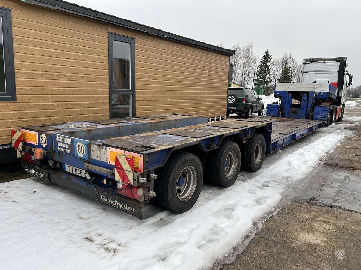 Goldhofer STZ-VL3-38/80A, platformos
