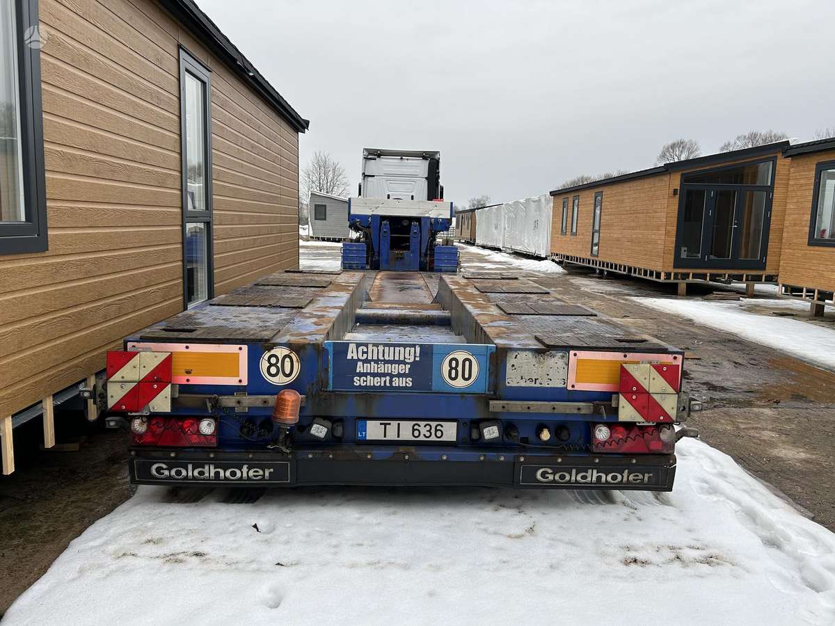 Goldhofer STZ-VL3-38/80A, flatbed