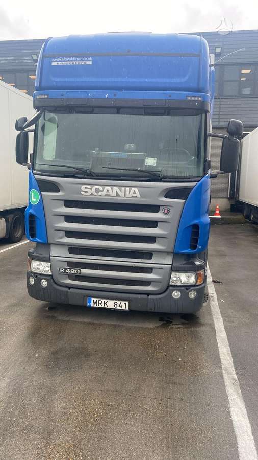 Scania Mega R420 Topline retarder, double sleeper
