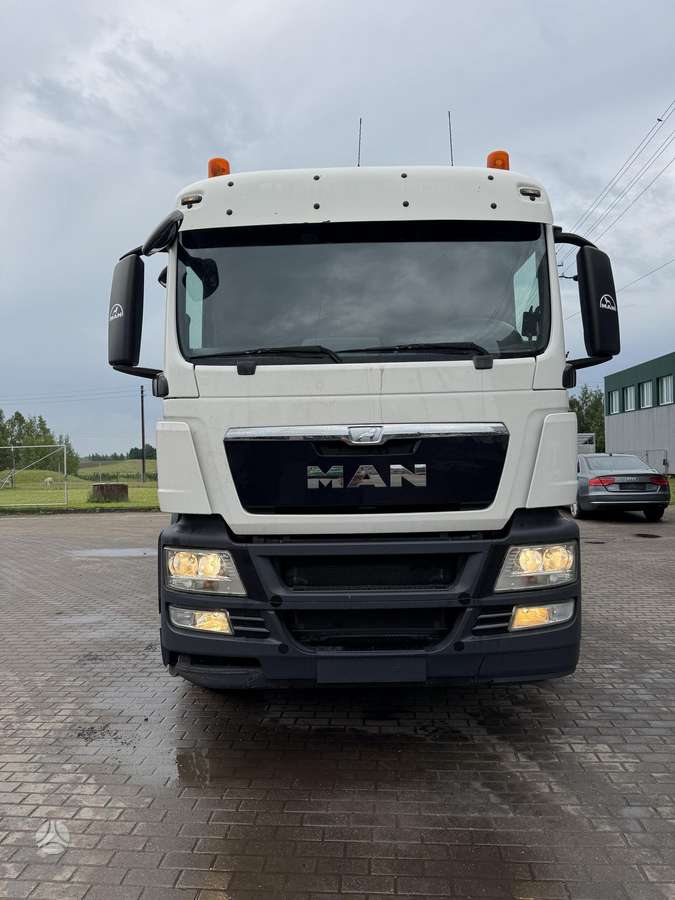 MAN TGS 35.480 8x4 3 side tipper, самосвалы
