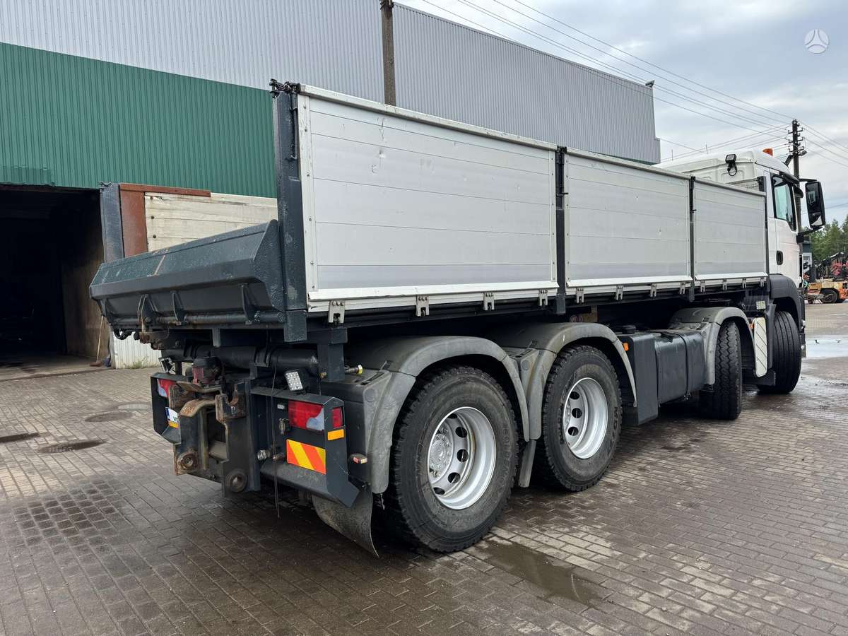 MAN TGS 35.480 8x4 3 side tipper, самосвалы