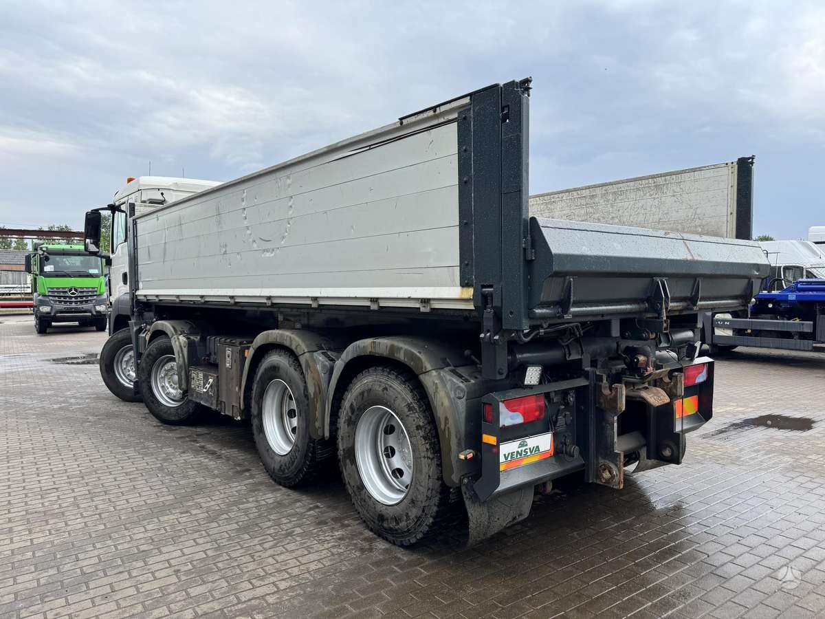 MAN TGS 35.480 8x4 3 side tipper, самосвалы
