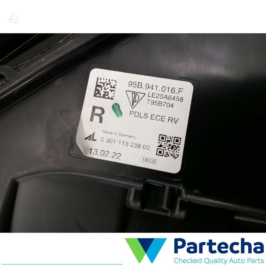 Porsche Macan, 95B941015F, lights