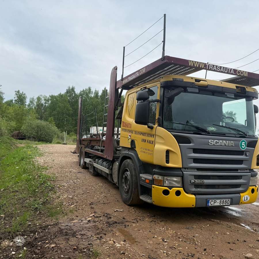 Scania P380, auto transporters