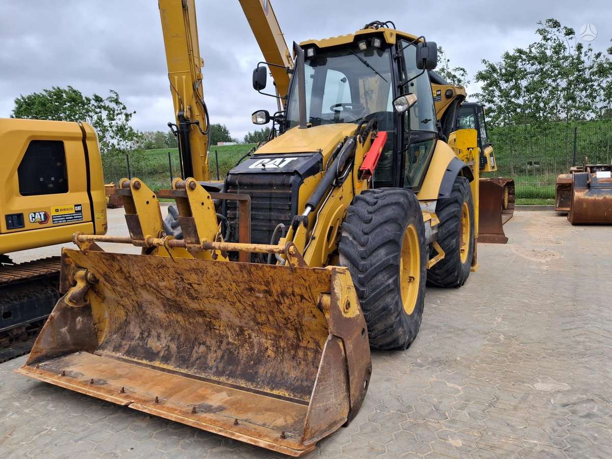 Caterpillar 434F, экскаваторы