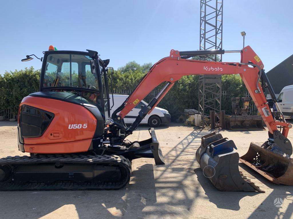 Kubota U50-5 GL, мини-экскаваторы