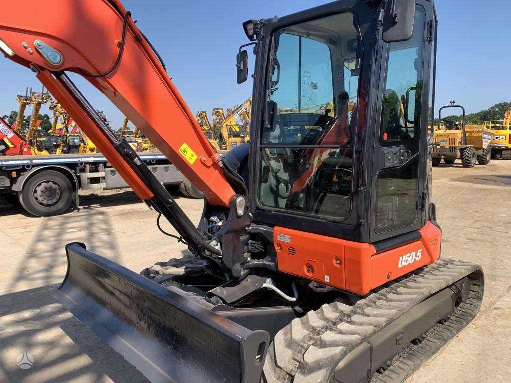 Kubota U50-5 GL, мини-экскаваторы