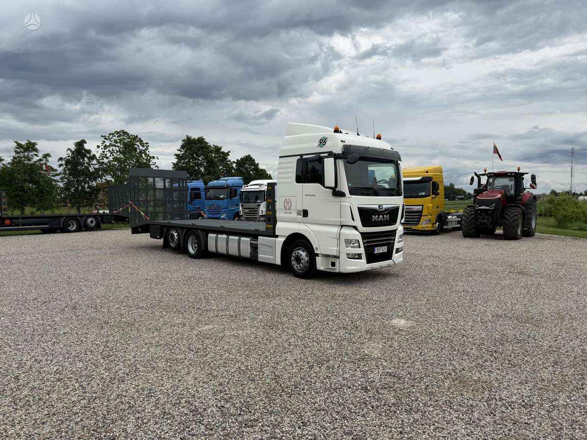 MAN TGX 26.510  steering axle, auto transporters