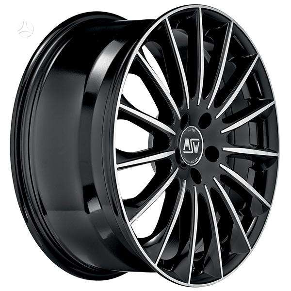 MSW 30 Gloss Black Polished, легкосплавные , R19