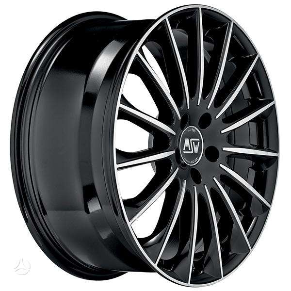 MSW 30 Gloss Black Polished, light alloy, R19