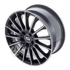 MSW 30 Gloss Black Polished, легкосплавные , R19
