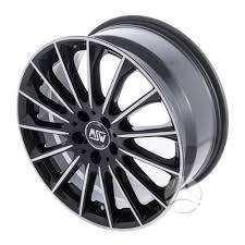 MSW 30 Gloss Black Polished, light alloy, R19