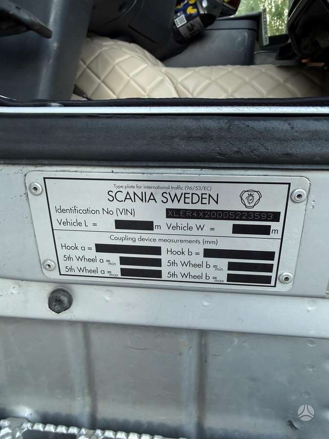 Scania R500, double sleeper