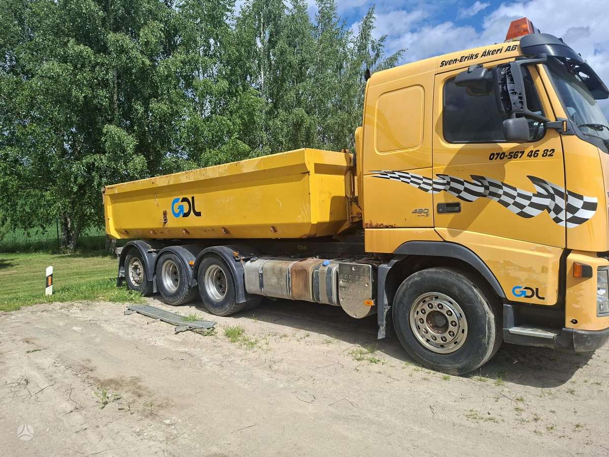 Volvo FH480, dumpers / tippers