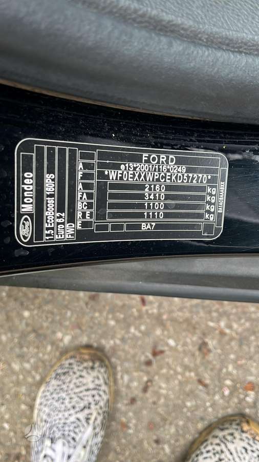 Ford Mondeo, 1.5 l., hatchback