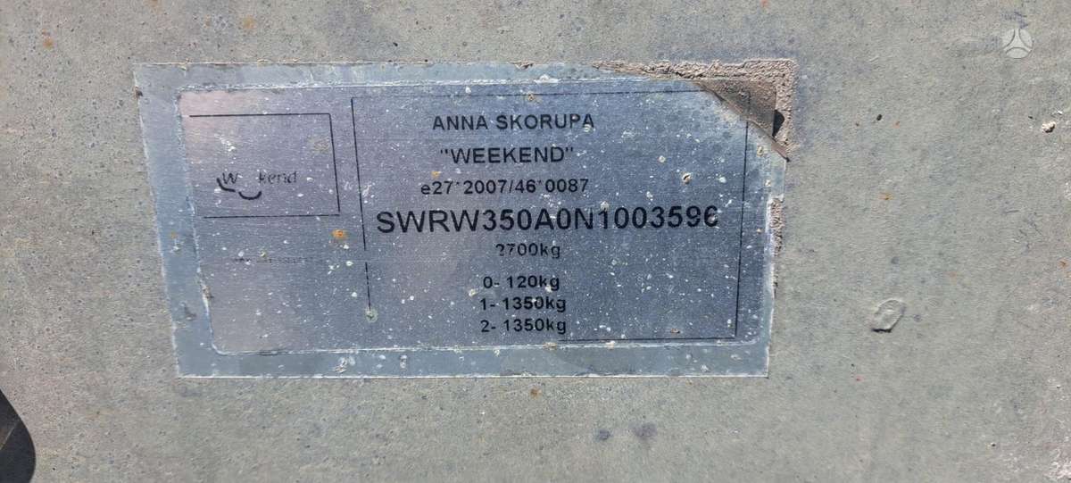 WEEKEND ., auto treileris