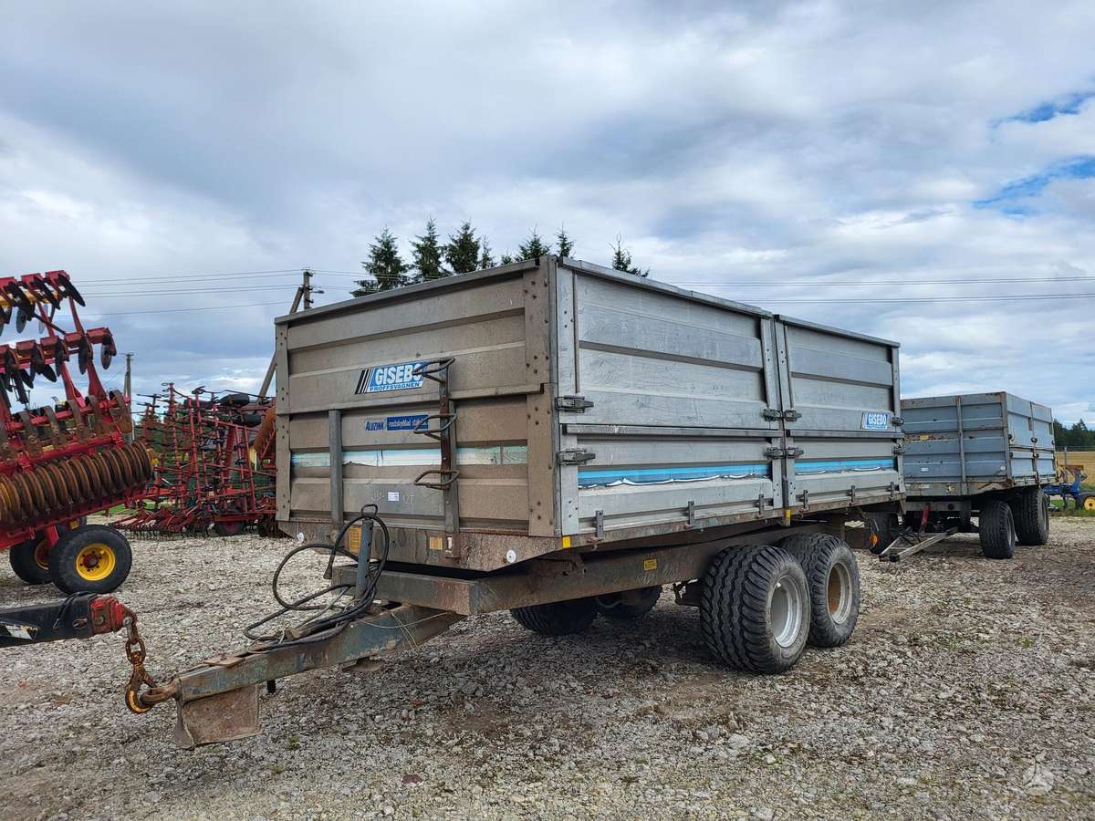 AGRO GISEBO 12T, trailers, semitrailers