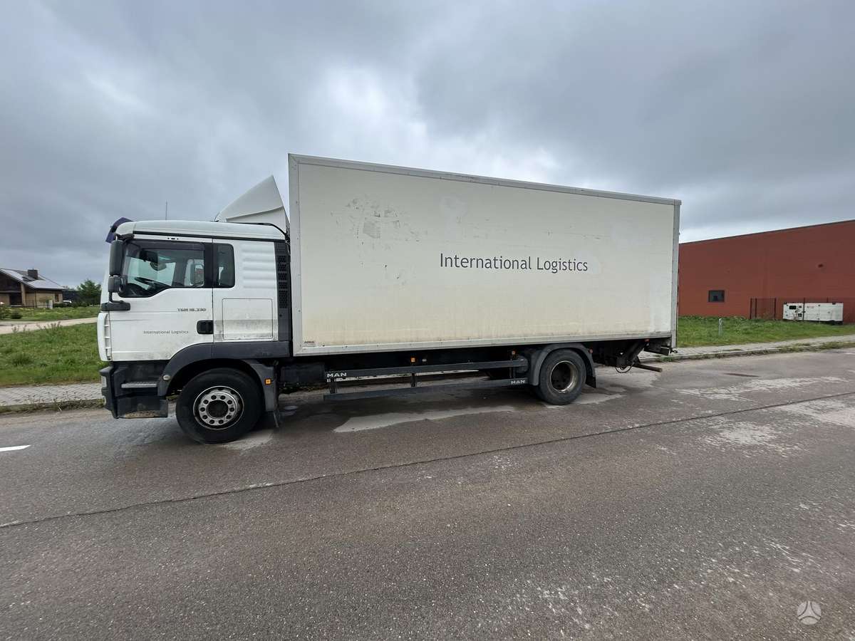 MAN TGM 18.330, box trucks / box vans