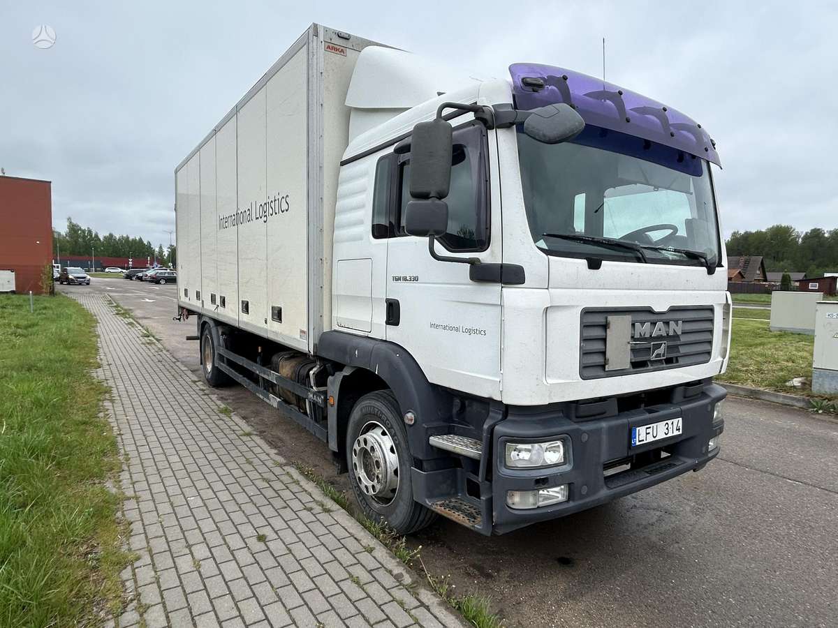 MAN TGM 18.330, kietašoniai