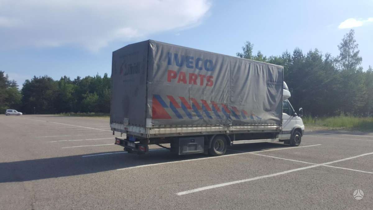 Iveco 65c18, dropside trucks with tarpaulin