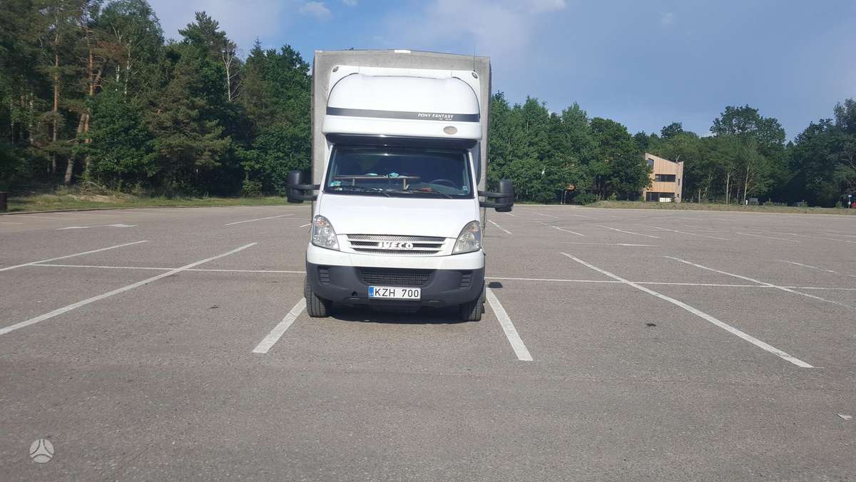 Iveco 65c18, dropside trucks with tarpaulin