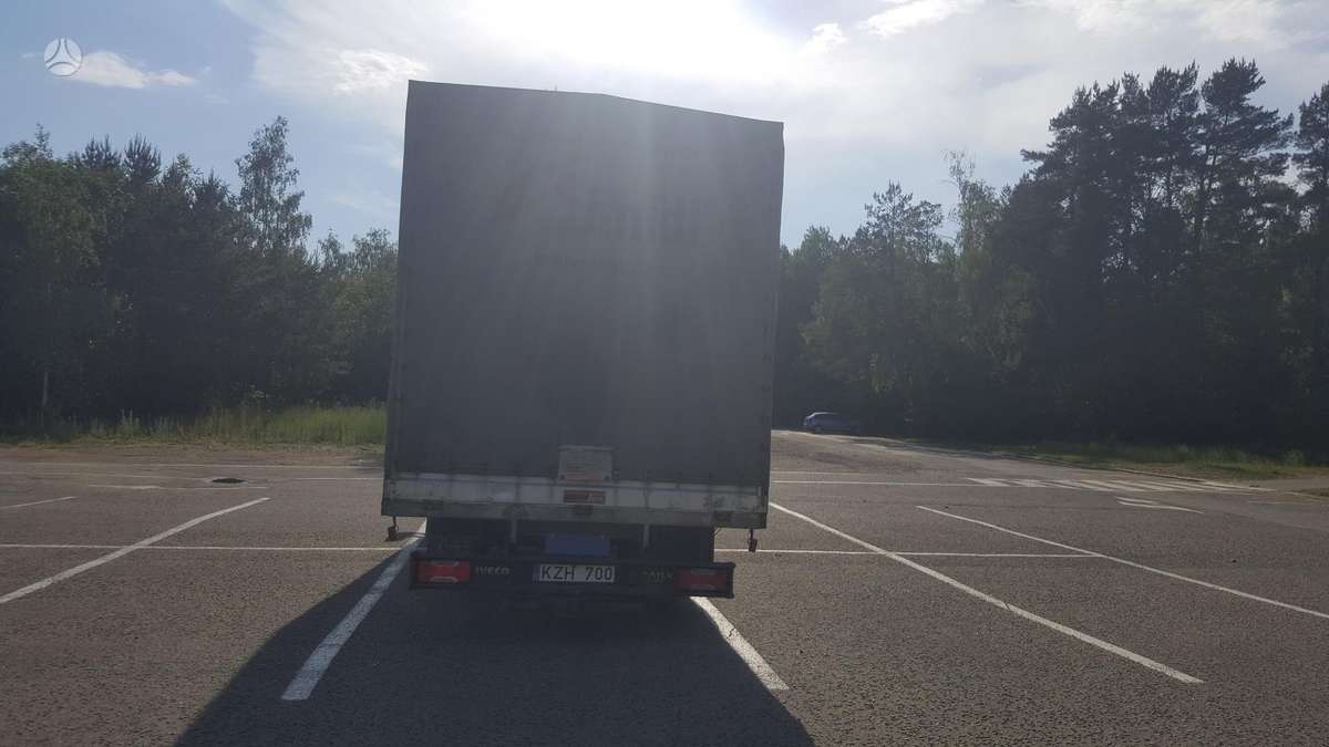 Iveco 65c18, bortiniai su tentu