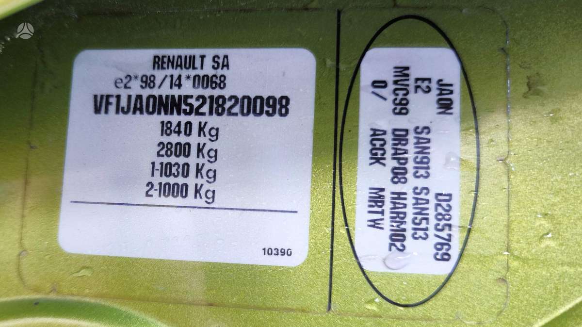 Renault Scenic, 1.9 l., Минивэн
