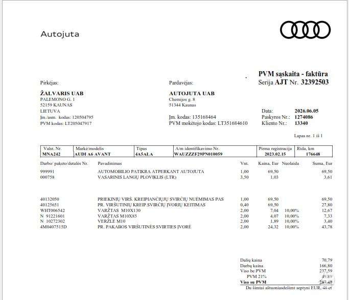 Audi A6, 3.0 l., Универсал