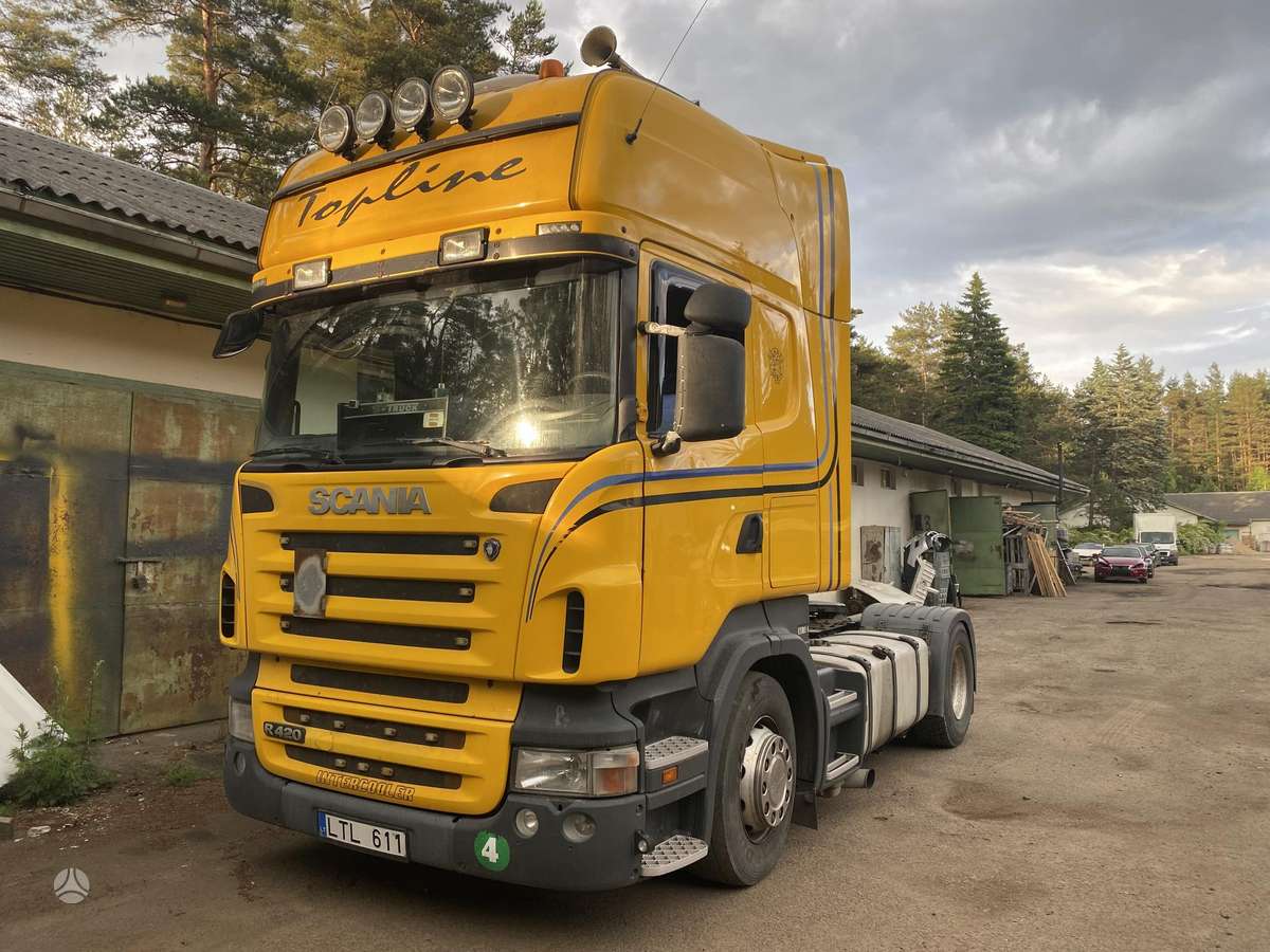 Scania R420, double sleeper