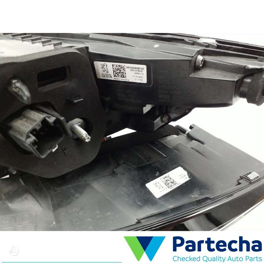 Peugeot 308, 9835299280-00, lights
