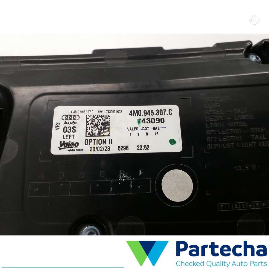 Audi Q7, 4M0945307C, lights