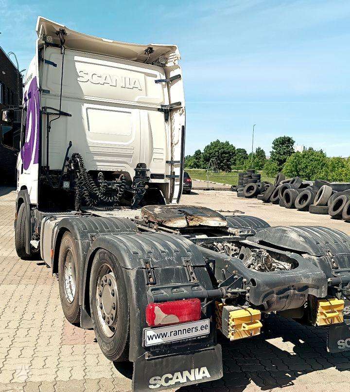 Scania R450 6x2 +  2 syst hydro, single sleeper