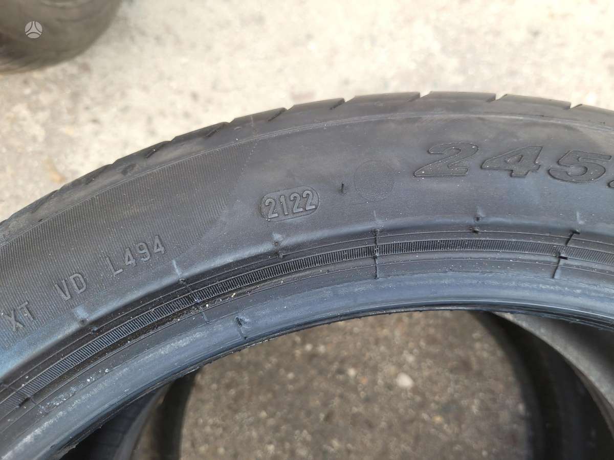Pirelli +245/40-18, summer 265/35 R18