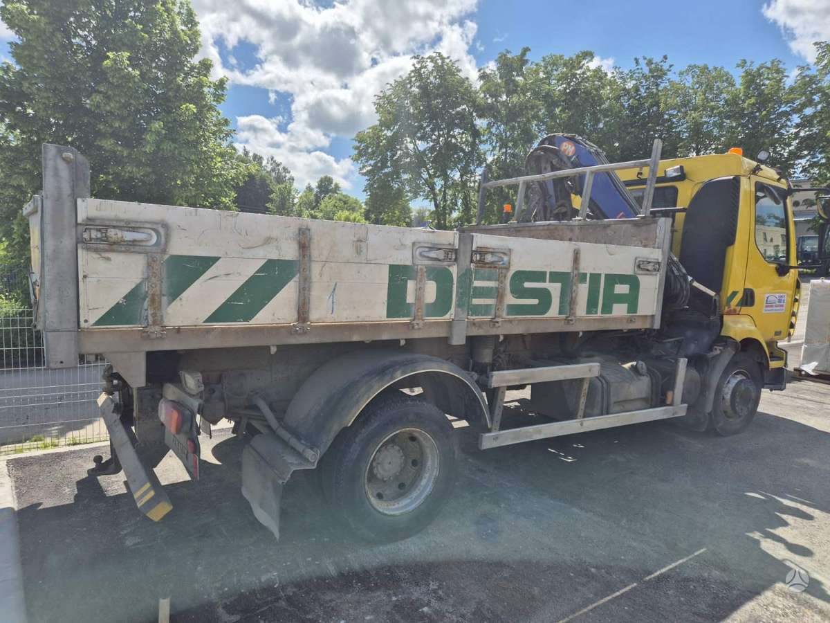 Renault Midlum, dumpers with crane