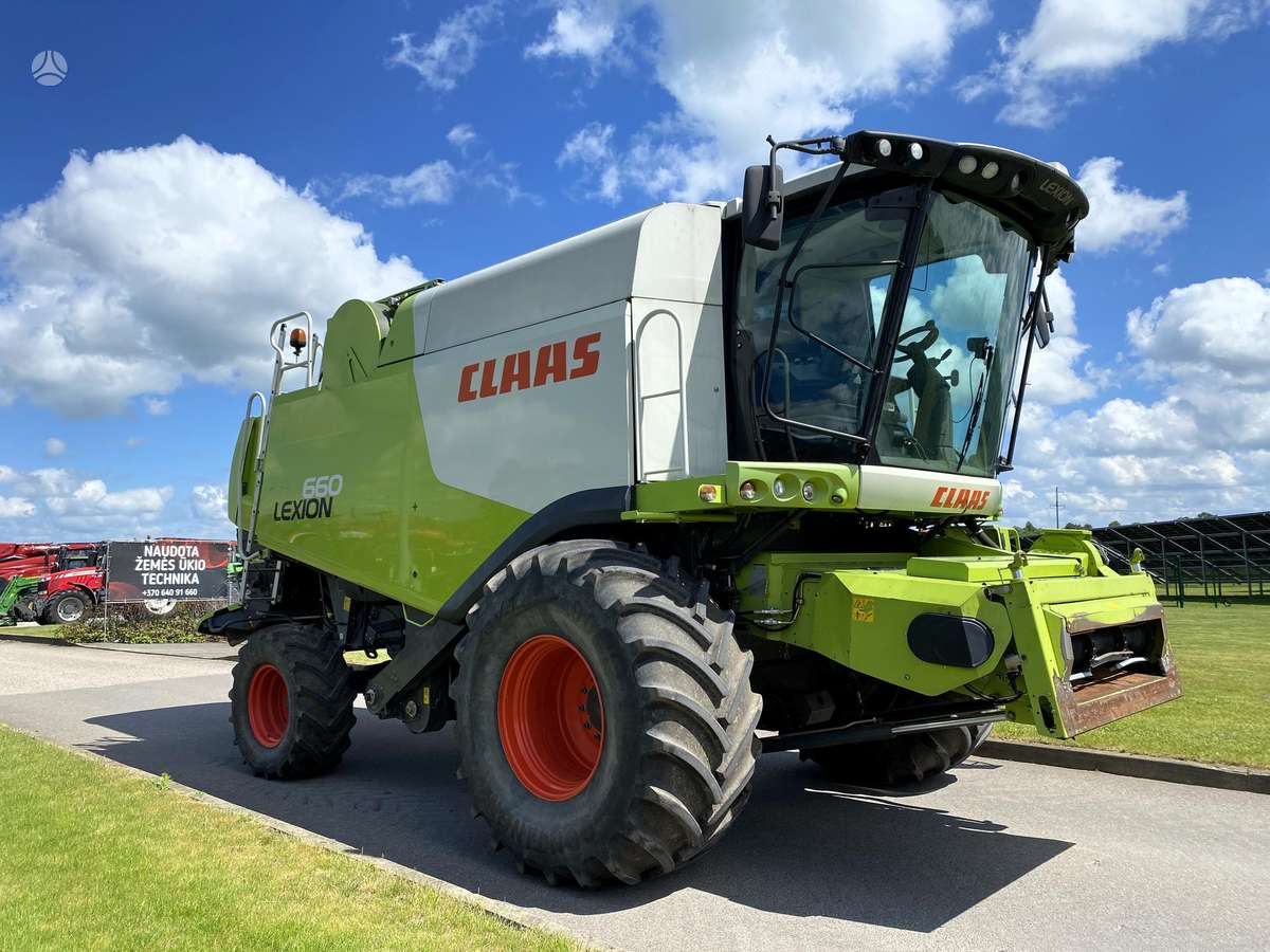 Claas Lexion 660, combine harvesters