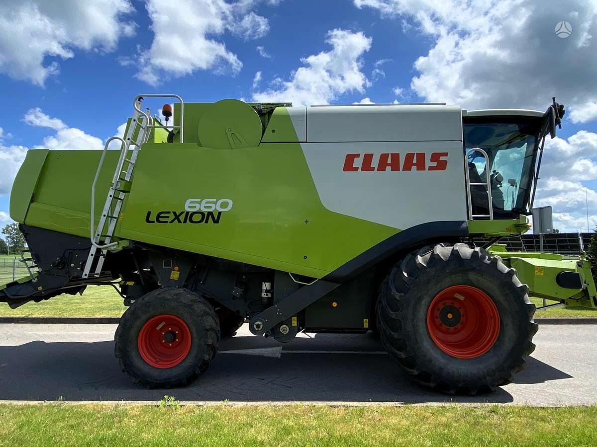 Claas Lexion 660, combine harvesters