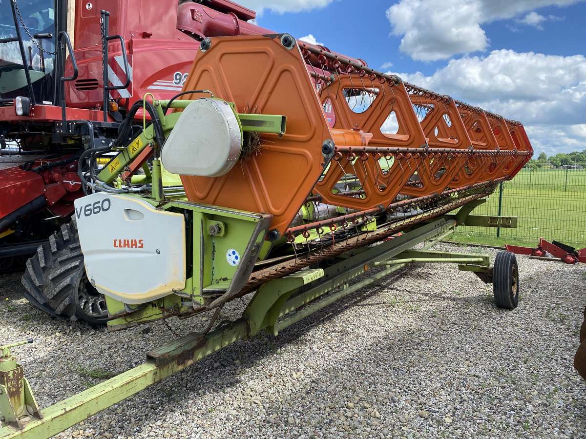Claas Lexion 660, combine harvesters