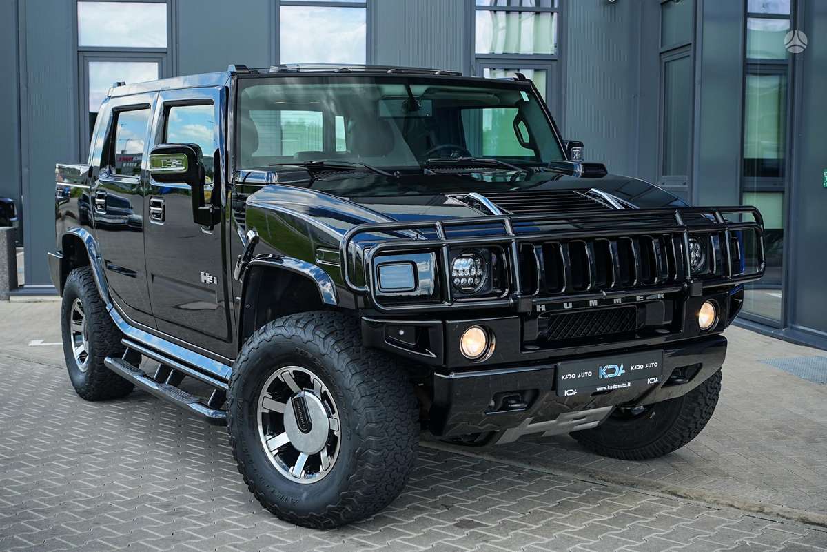 Hummer H2, 6.2 l., pick-up