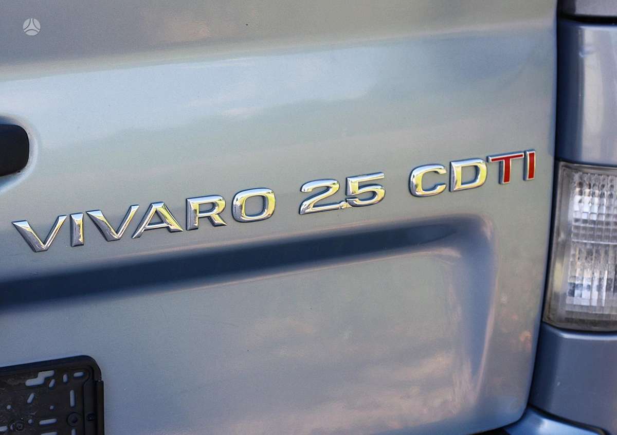 Opel Vivaro, 2.5 l., mpv / minivan